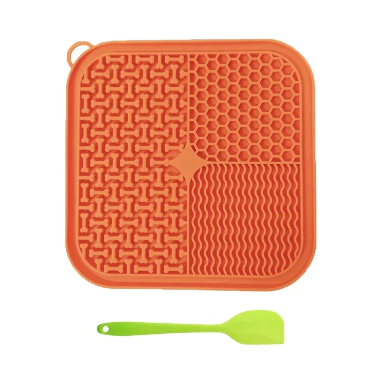 Tapis à lécher + spatule pour chien et chat – Image 4